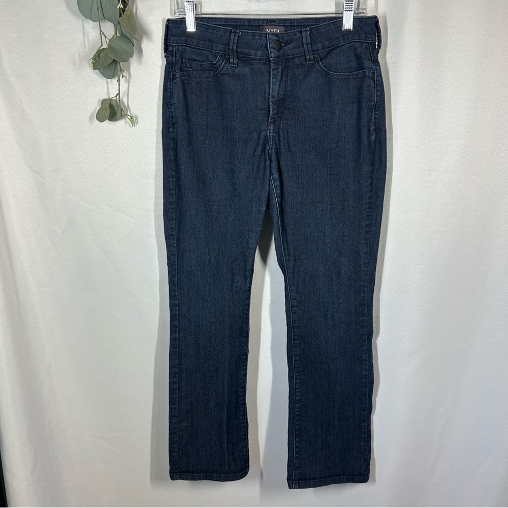 NYDJ | Billie Mini Bootcut Dark Wash Jeans Women’s Size 8P